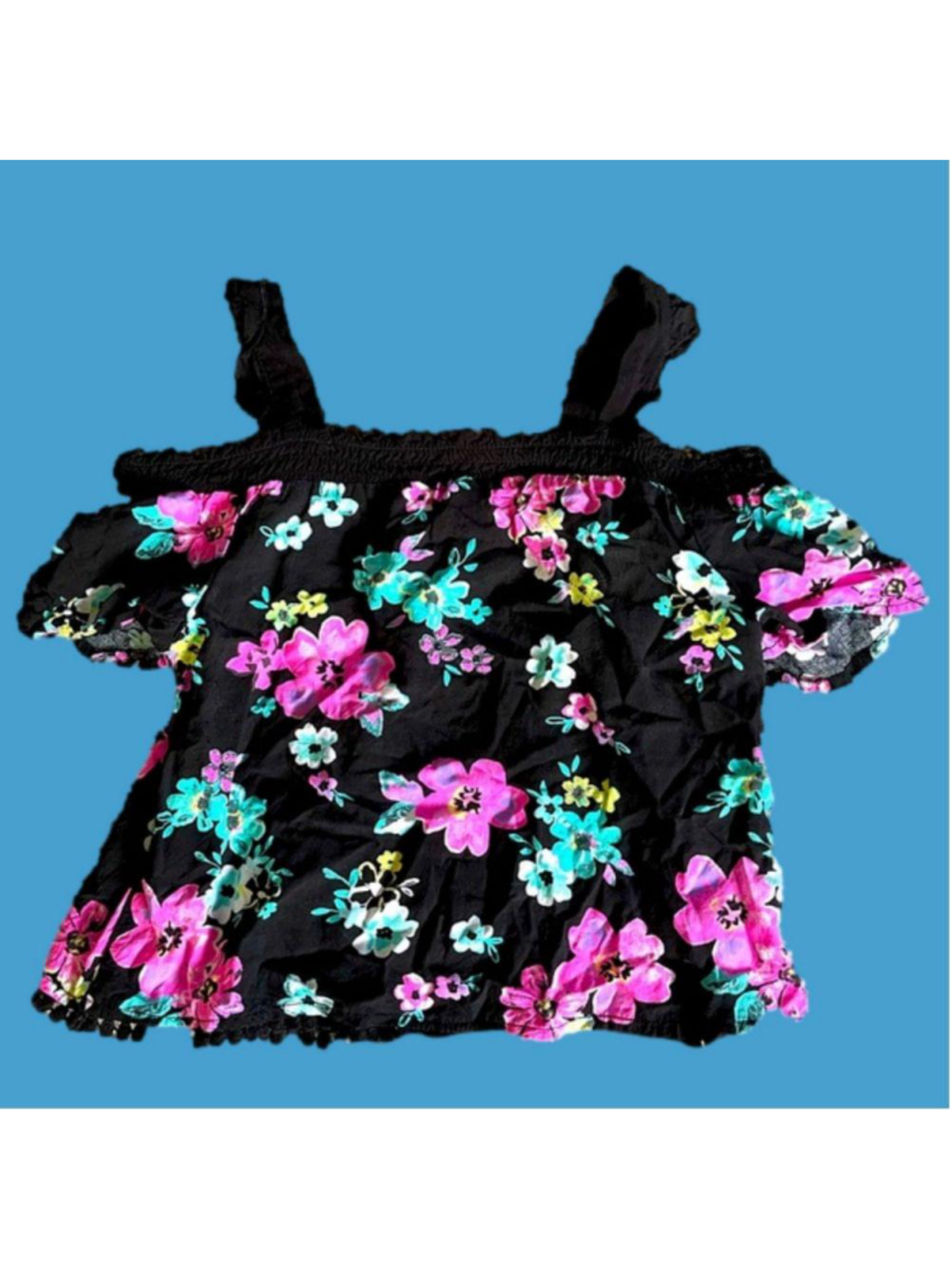 Justice Girls Blouse, Size 8 EUC